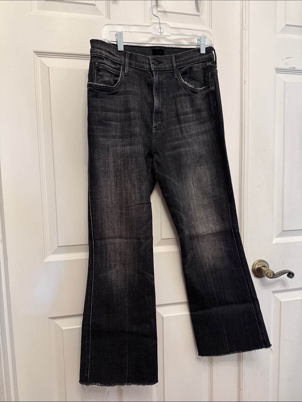 MOTHER Desperado Ankle Fray Jeans 32 Stargazing